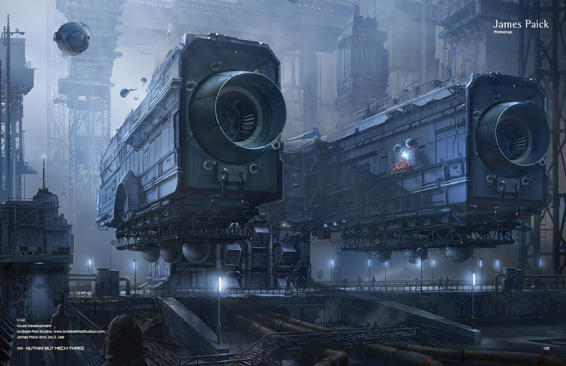Illustration for article titled Prepare To Have Your Mind Blown By Some Absolutely Incredible Mecha Concept Art!